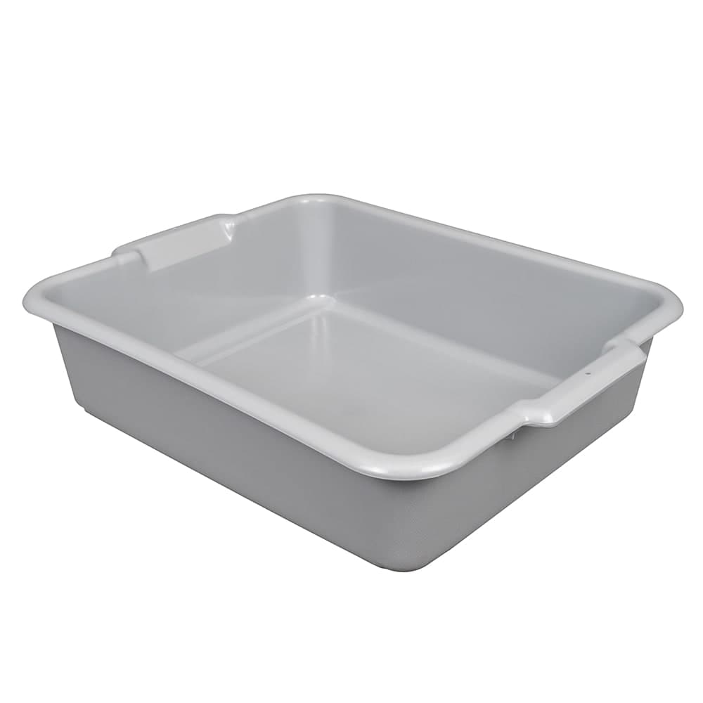 Vollrath 52621 Signature Bus Box - 20" x 17" x 5", Gray