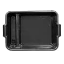 Vollrath 52634 Signature Bus Box w/ (2) Compartments - 23" x 17 1/2" x 6", Black thumbnail 2