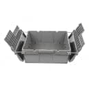 Vollrath 52649 Tote 'N Store® Bus Box - 20" x 14 1/4" x 4 3/5" , Gray thumbnail 4