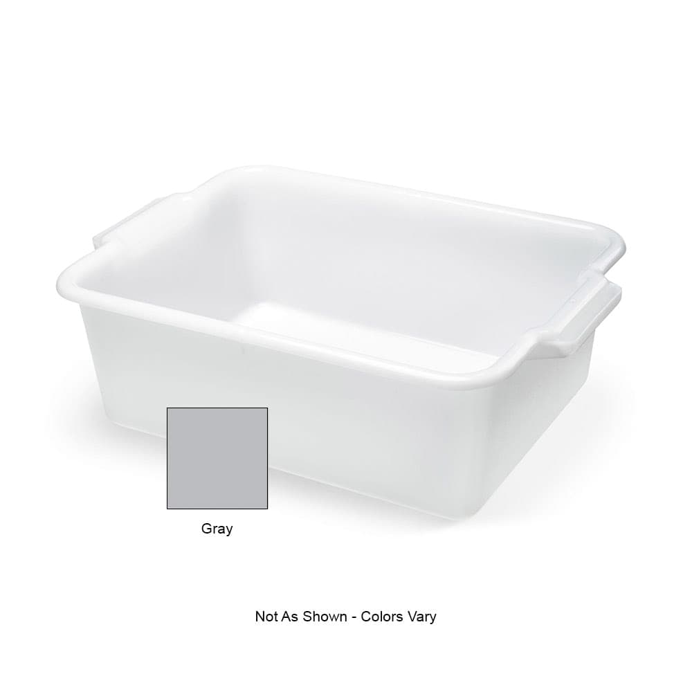Vollrath 52661 Signature Bus Box - 20" x 15" x 7", Gray