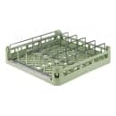 Vollrath 5266910 Open End Dishwasher Rack with Insert - Full Size, 19 3/4x19 3/4" Green thumbnail 2