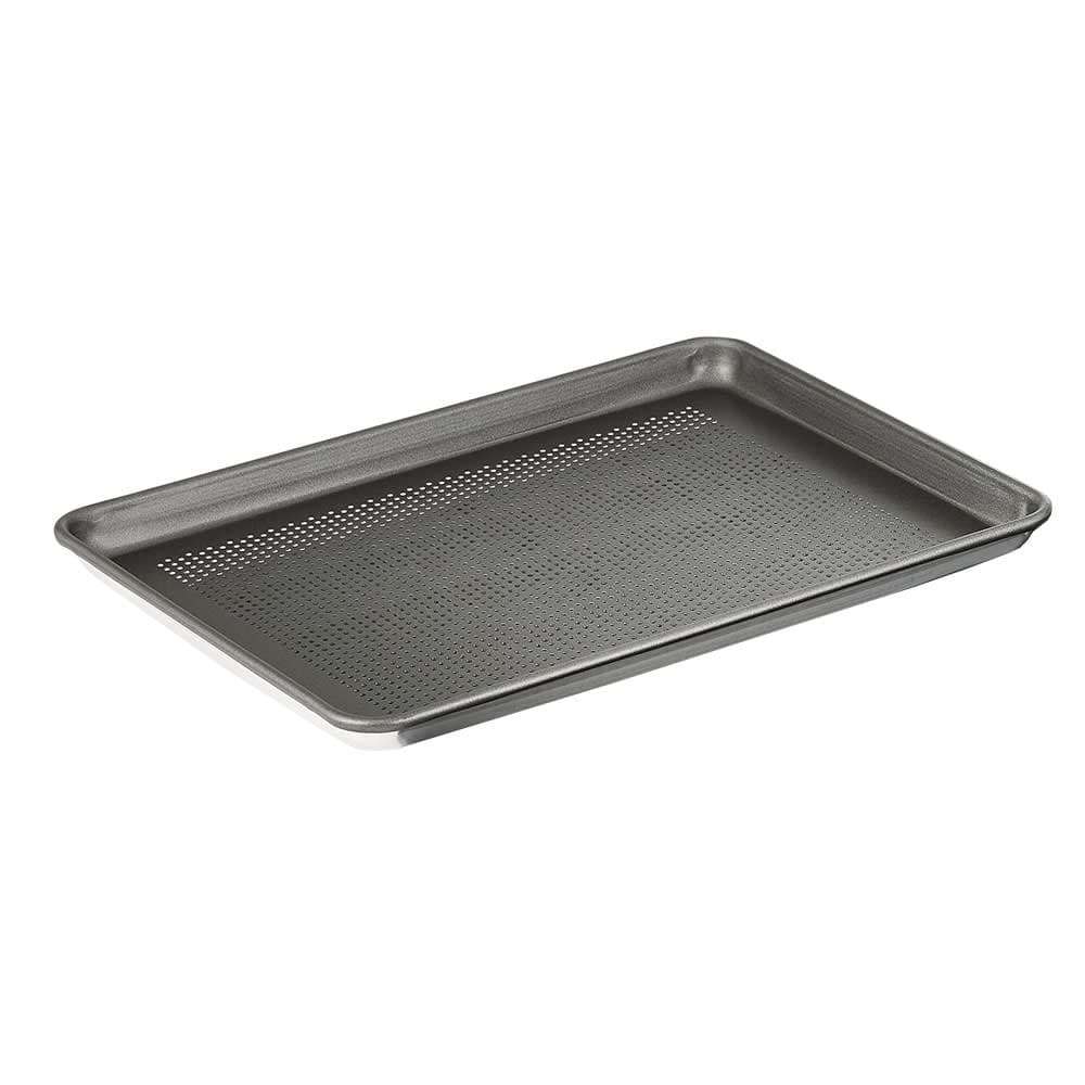 Vollrath 5303NSP 1/2 Half Size Bun / Sheet Pan - 18" x 13" x 1", 18 gauge Aluminum, Perforated