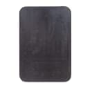 Vollrath 5630 6" x 9" Women/Accessible Sign - Braille, White on Black thumbnail 3