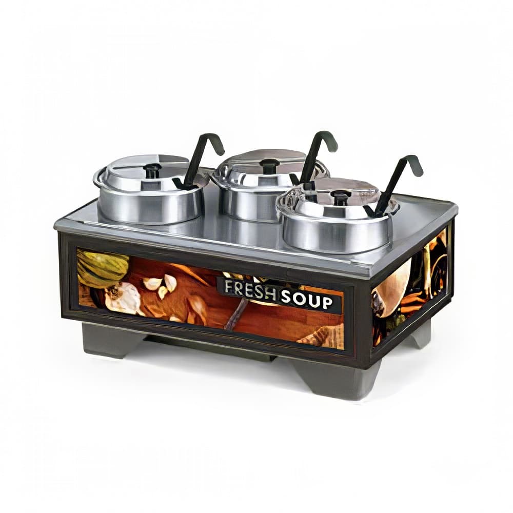 Vollrath 720201002 Full Size Soup Merchandiser Base - Tuscan, 4 qt Accessories, 120v