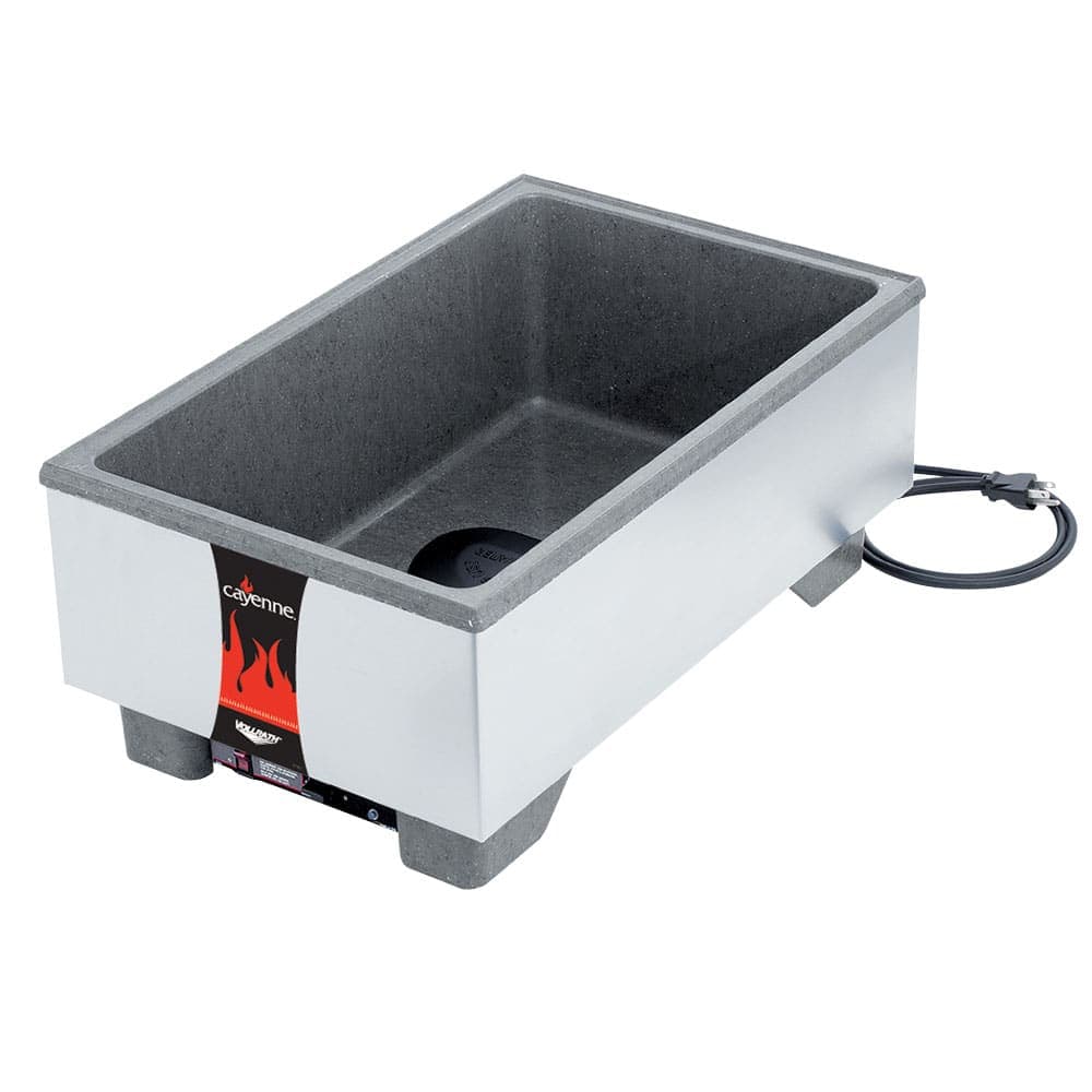 Vollrath 72023 Countertop Food Warmer - Wet w/ (1) Full Size Pan Wells, 120v