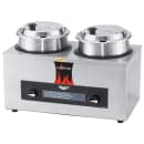 Vollrath 72040 (2) 4 1/8 qt Countertop Soup Warmer w/ Thermostatic Controls, 120v thumbnail 2