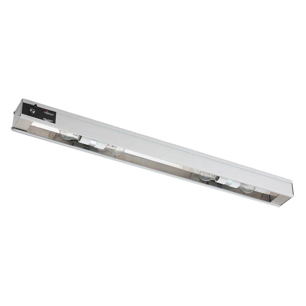 Vollrath 7286002 18" Strip Display Light - (2) 60 Watt Bulb, Built In Toggle Control, 120v