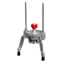 Vollrath 808SG 8 Section Wedgemaster Wedger with Safety Guard thumbnail 2