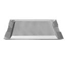 Vollrath 82091 15 3/4" Square Serving Tray - Handles, Stainless thumbnail 3
