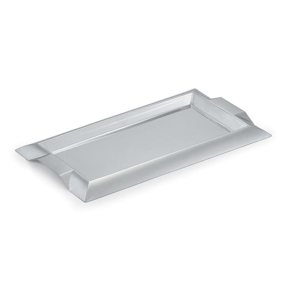 Vollrath 82094 Rectangular Serving Tray with Handles - 10" x 18" Stainless