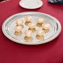 Vollrath 82100 12 3/8" Round Serving Tray - Gadroon Edge, 18 ga Stainless thumbnail 4