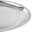 Vollrath 82101 15 1/4" Round Serving Tray - Gadroon Edge, 18 ga Stainless thumbnail 4