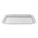 Vollrath 82166 Rectangular Fluted Serving Tray - 12 1/2" x 18 1/4" Stainless thumbnail 2