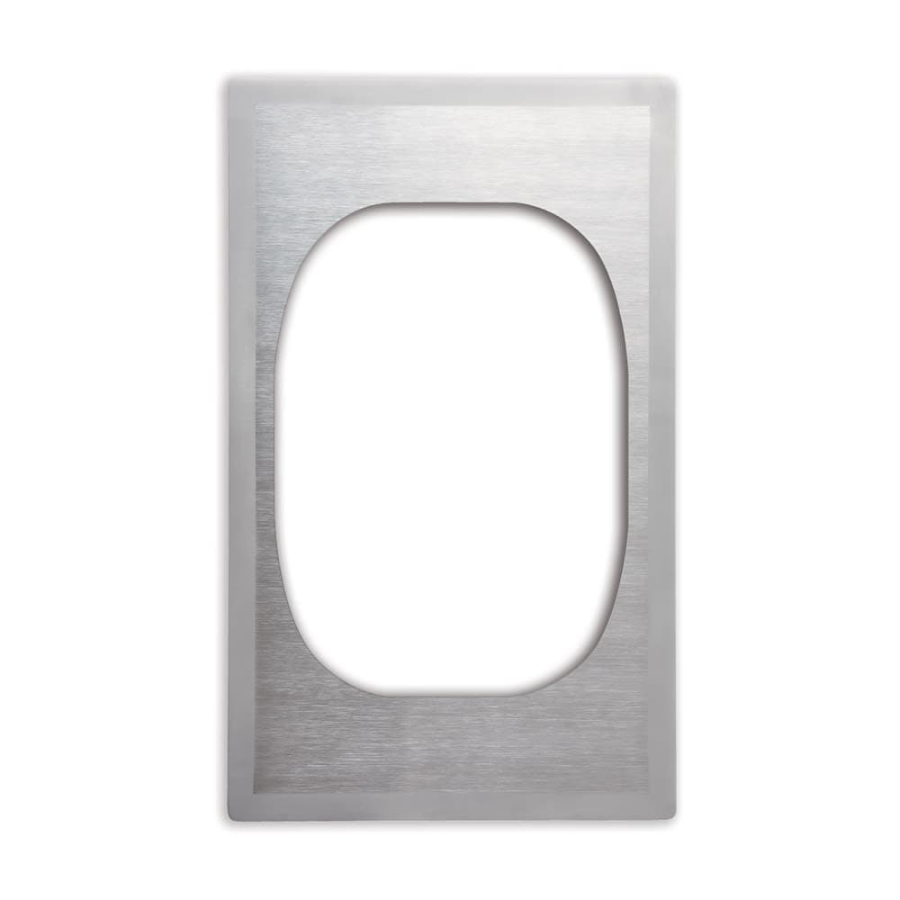 Vollrath 8242716 Miramar® Template - (1) 7 qt French Oven, 21 1/8" x 12 3/4", Stainless