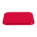 Vollrath 86100 Plastic Fast Food Tray -  14"L x 10"W, Red thumbnail 3