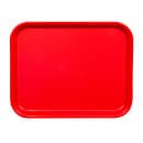 Vollrath 86120 Plastic Fast Food Tray - 18"L x 14"W, Red thumbnail 2