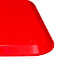Vollrath 86120 Plastic Fast Food Tray - 18"L x 14"W, Red thumbnail 4