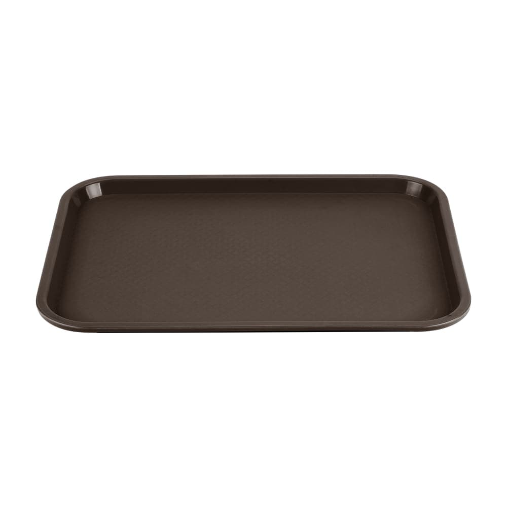 Vollrath 86121 Plastic Fast Food Tray - 18"L x 14"W, Brown