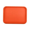 Vollrath 86124 Plastic Fast Food Tray - 18"L x 14"W, Orange thumbnail 2
