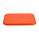 Vollrath 86124 Plastic Fast Food Tray - 18"L x 14"W, Orange thumbnail 3