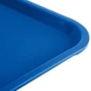 Vollrath 86127 Plastic Fast Food Tray - 18"L x 14"W, Royal Blue thumbnail 4
