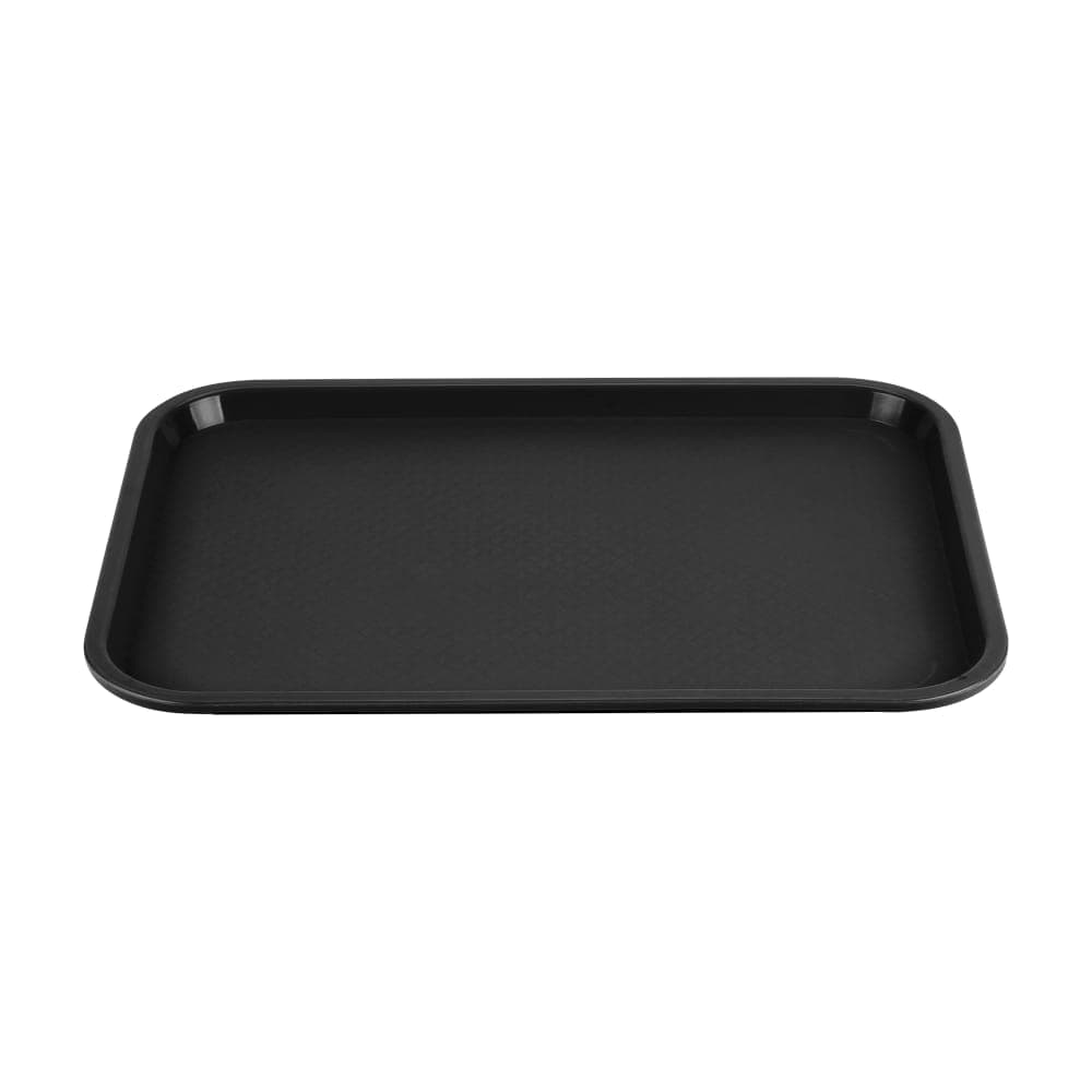 Vollrath 86128 Plastic Fast Food Tray - 18"L x 14"W, Black