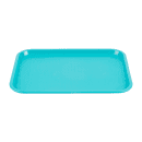 Vollrath 86129 Plastic Fast Food Tray - 18"L x 14"W, Teal thumbnail 3