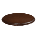 Vollrath 86334 Oval Cork-Lined Serving Tray - 23x28", Laminate, Brown thumbnail 4