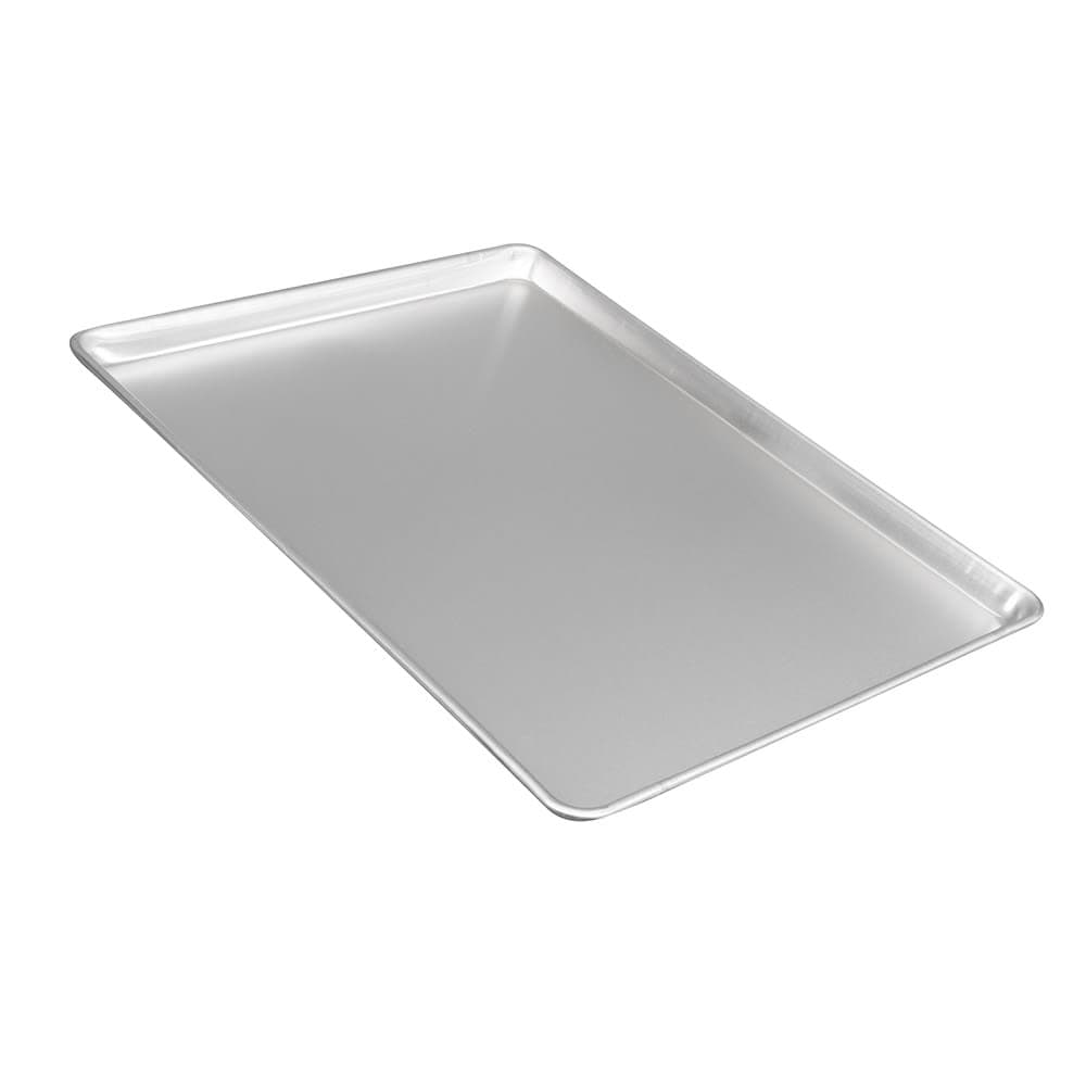 Vollrath 9002 1/1 Full Size Bun / Sheet Pan - 26" x 18" x 1", 18 gauge Aluminum, Natural Finish