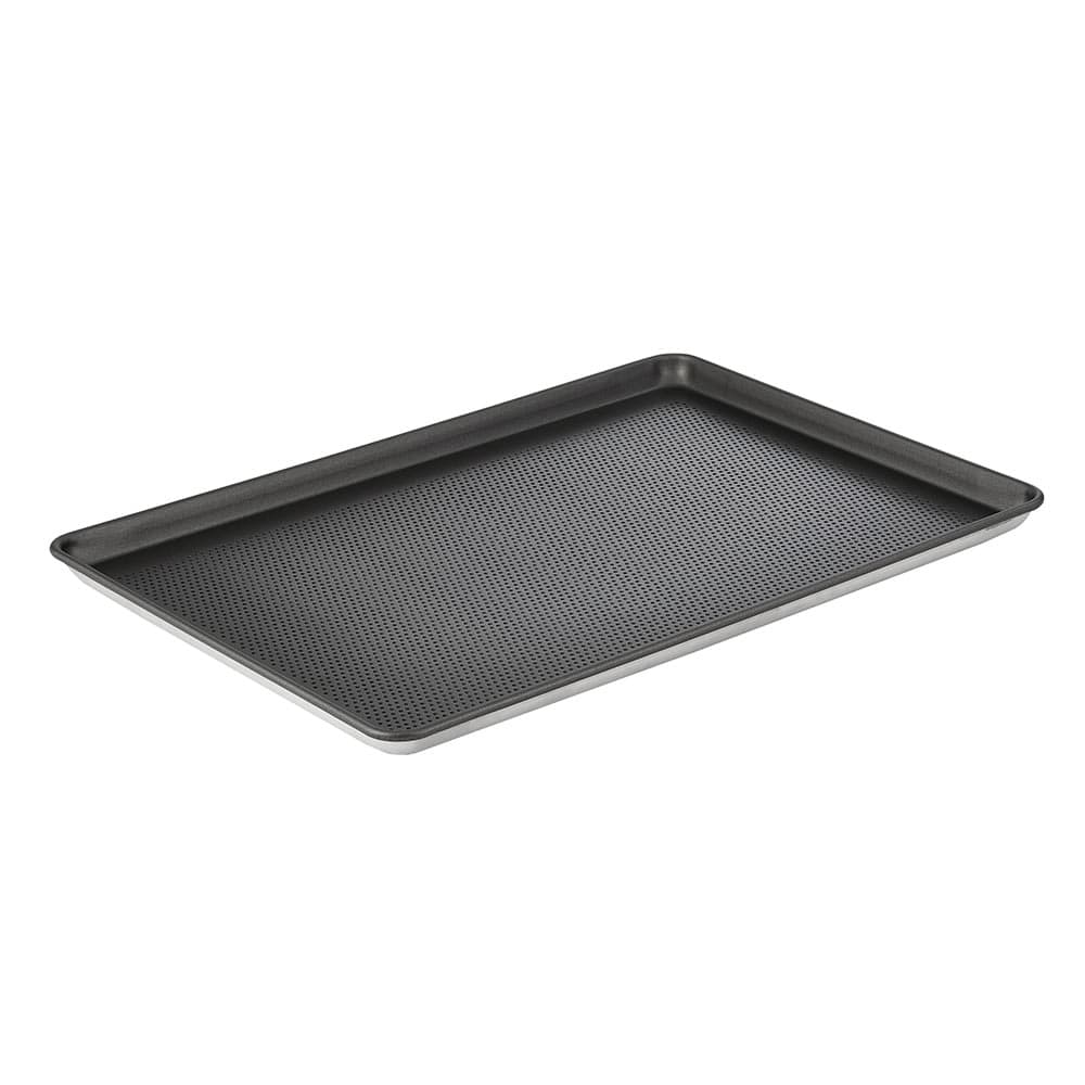 Vollrath 9002NSP 1/1 Full Size Bun / Sheet Pan - 26" x 18" x 1", 18 gauge Aluminum, Perforated