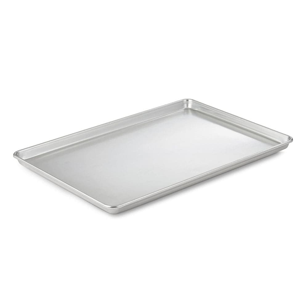 Vollrath 939001 1/1 Full Size Bun / Sheet Pan - 26" x 18' x 1", 16 gauge Aluminum, Natural Finish
