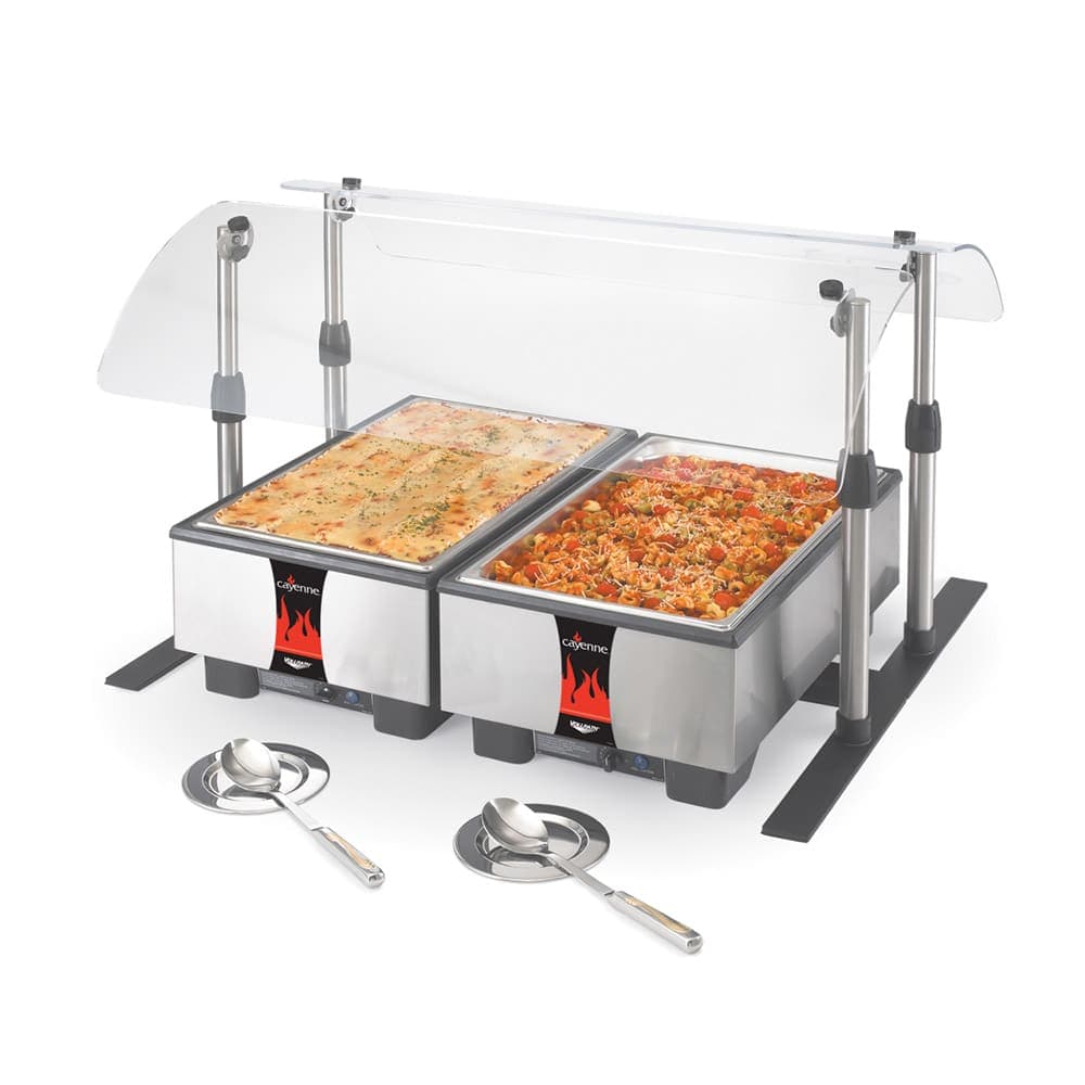 Vollrath 9870660 Replacement 60" Acrylic Glass for Mobile Countertop Breath Guard