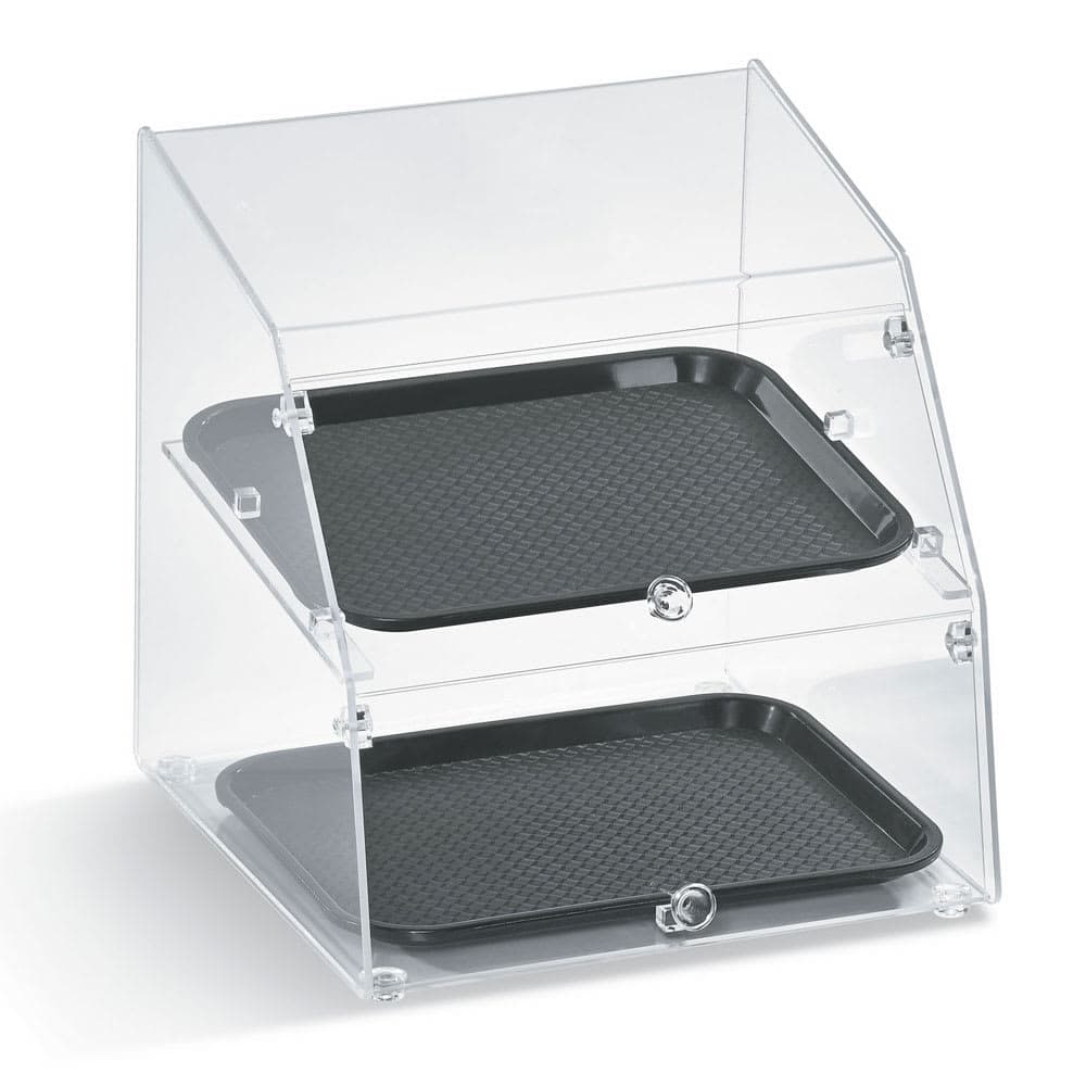 Vollrath LBC1418-3F-06 Curved-Front Pastry Display Case -  (3)14x18" Trays