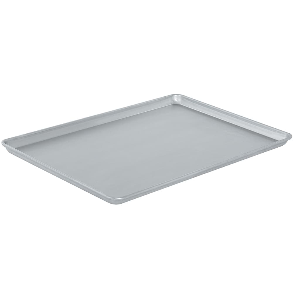 Vollrath N5300 1/1 Full Size Bun / Sheet Pan - 26" x 18" x 1", 14 gauge Aluminum, Natural Finish