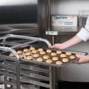 Vollrath S5315 1/1 Full Size Bun / Sheet Pan - 26" x 18" x 1", 12 gauge Aluminum, SteelCoat® thumbnail 3