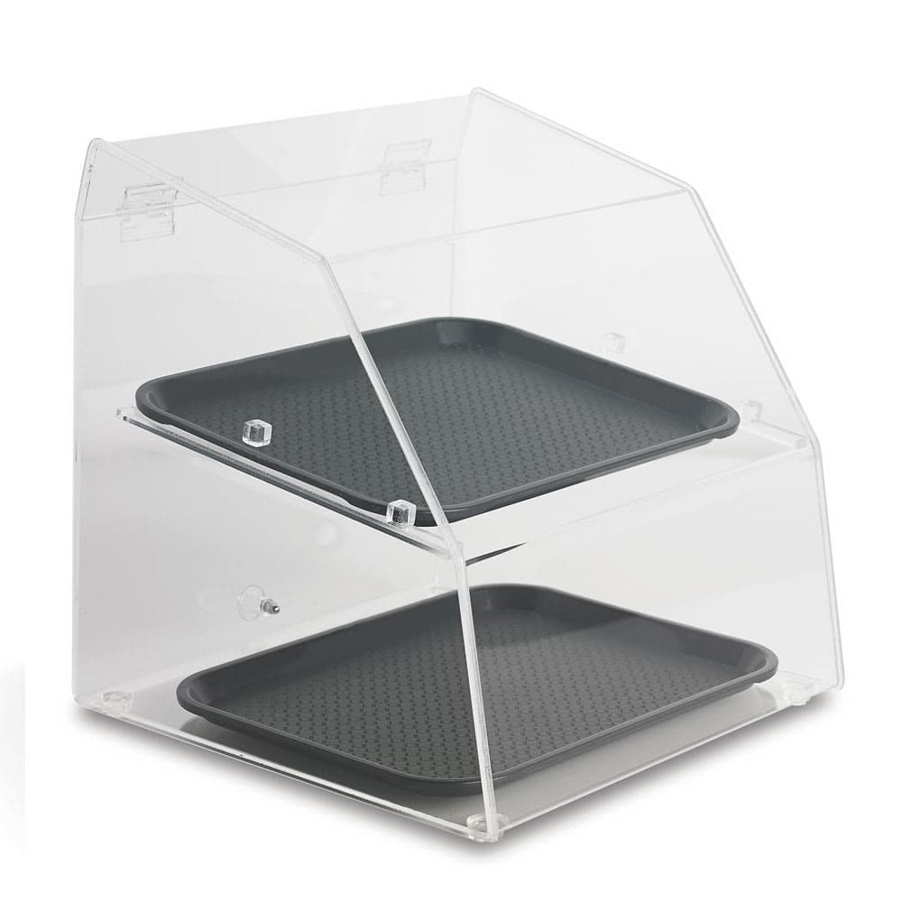 Vollrath SBC1014-2R-06 Curved-Front Pastry Display Case -  (2)10x14" Trays