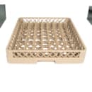 Vollrath TR3 Full-Size Dishwasher Peg Rack - 9 Rows, Beige thumbnail 2