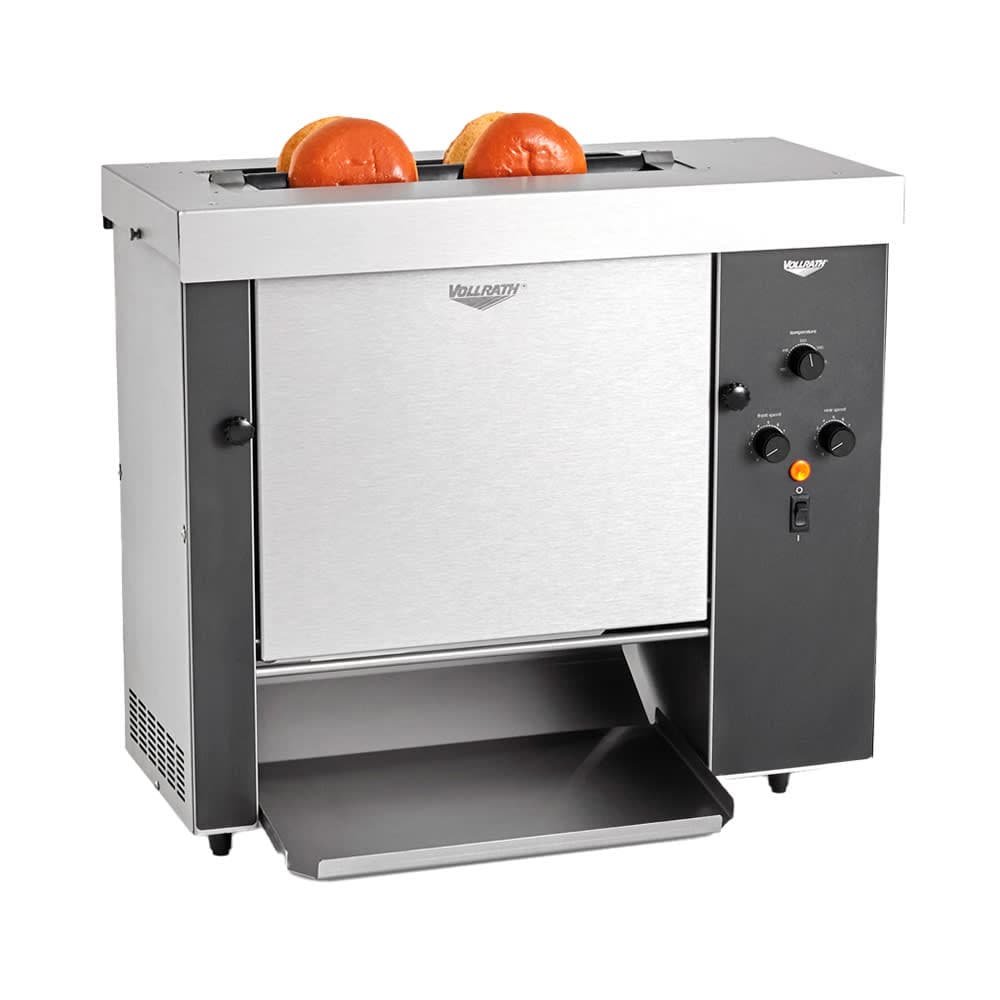 Vollrath VCT4-240 Vertical Bun Toaster - 1400 Slices/hr w/ 1" Product Opening, 240v