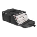 Vollrath VPB116 Pizza Delivery Bag w/ Carrying Straps - 17 1/2"W x 17 1/2"D x 9"H, Black thumbnail 5