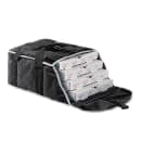 Vollrath VPB118 Pizza Delivery Bag w/ Carrying Straps - 19"W x 19"D x 9"H, Black thumbnail 2