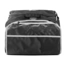 Vollrath VPB118 Pizza Delivery Bag w/ Carrying Straps - 19"W x 19"D x 9"H, Black thumbnail 3