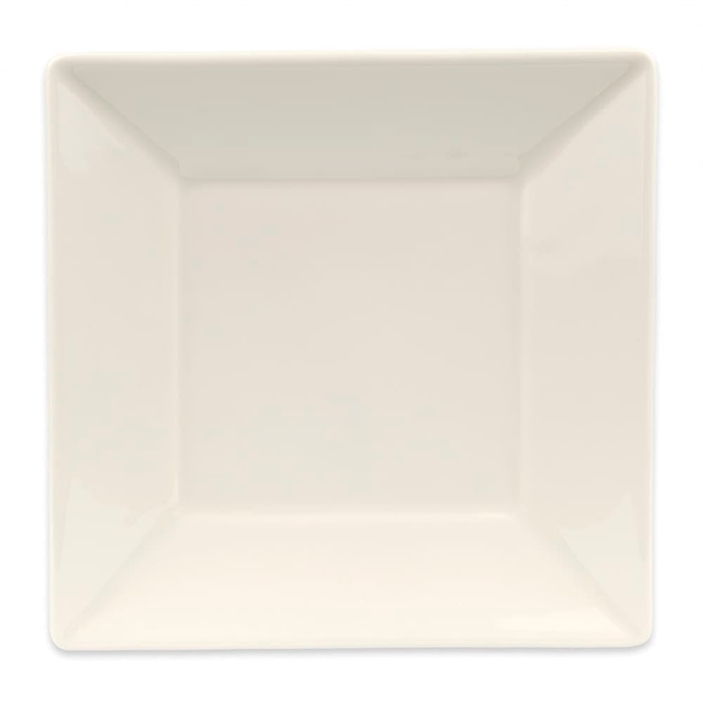 Homer Laughlin HL08500 7 3/8" Square Times Square Plate - China, Ivory