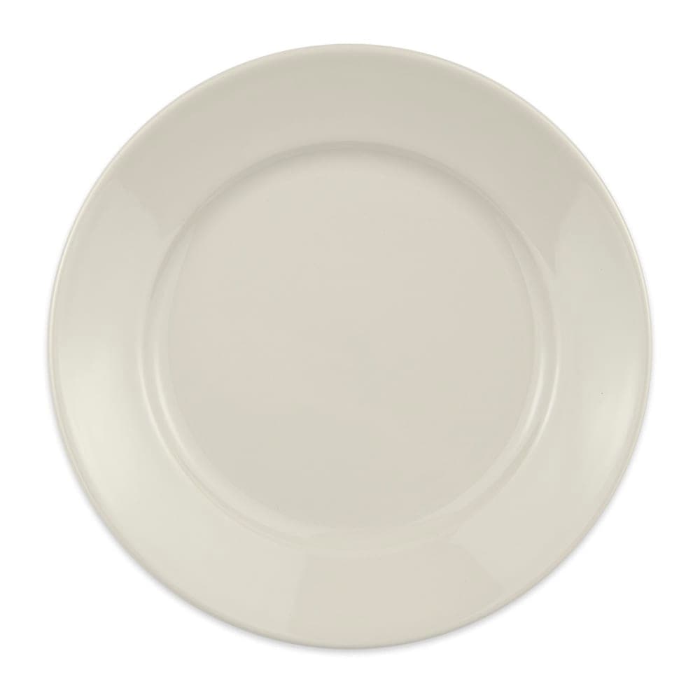 Homer Laughlin HL12072100 7 3/8" Round RE21 Plate - China, Ivory