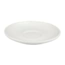 Homer Laughlin HL20156800 6 1/2" Round Alexa Saucer - China, Ameriwhite thumbnail 3