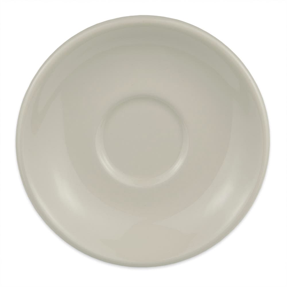 Homer Laughlin HL28200 6" Round Boston Saucer - China, Ivory