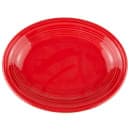Fiesta 11 5/8" 8 7/8" Oval Fiesta Platter - China, Scarlet (HL457326) thumbnail 5