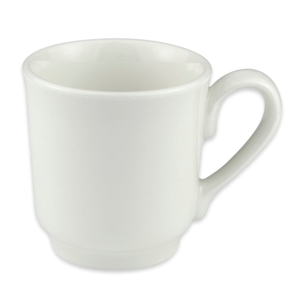 Homer Laughlin HL6546000 8 oz Pristine Tea Cup - China, Ameriwhite