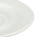 Homer Laughlin HL6556000 5 3/4" Round Pristine Saucer - China, Ameriwhite thumbnail 4