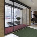 M+A Matting Waterhog Squares Classic Entrance Mat w/ Smooth Backing, 4' x 6', Evergreen (2005946170) thumbnail 3