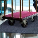 M+A Matting Waterhog Max Diamond Entrance Mat w/ Smooth Backing, 2' x 3', Black Smoke (22957023170) thumbnail 3